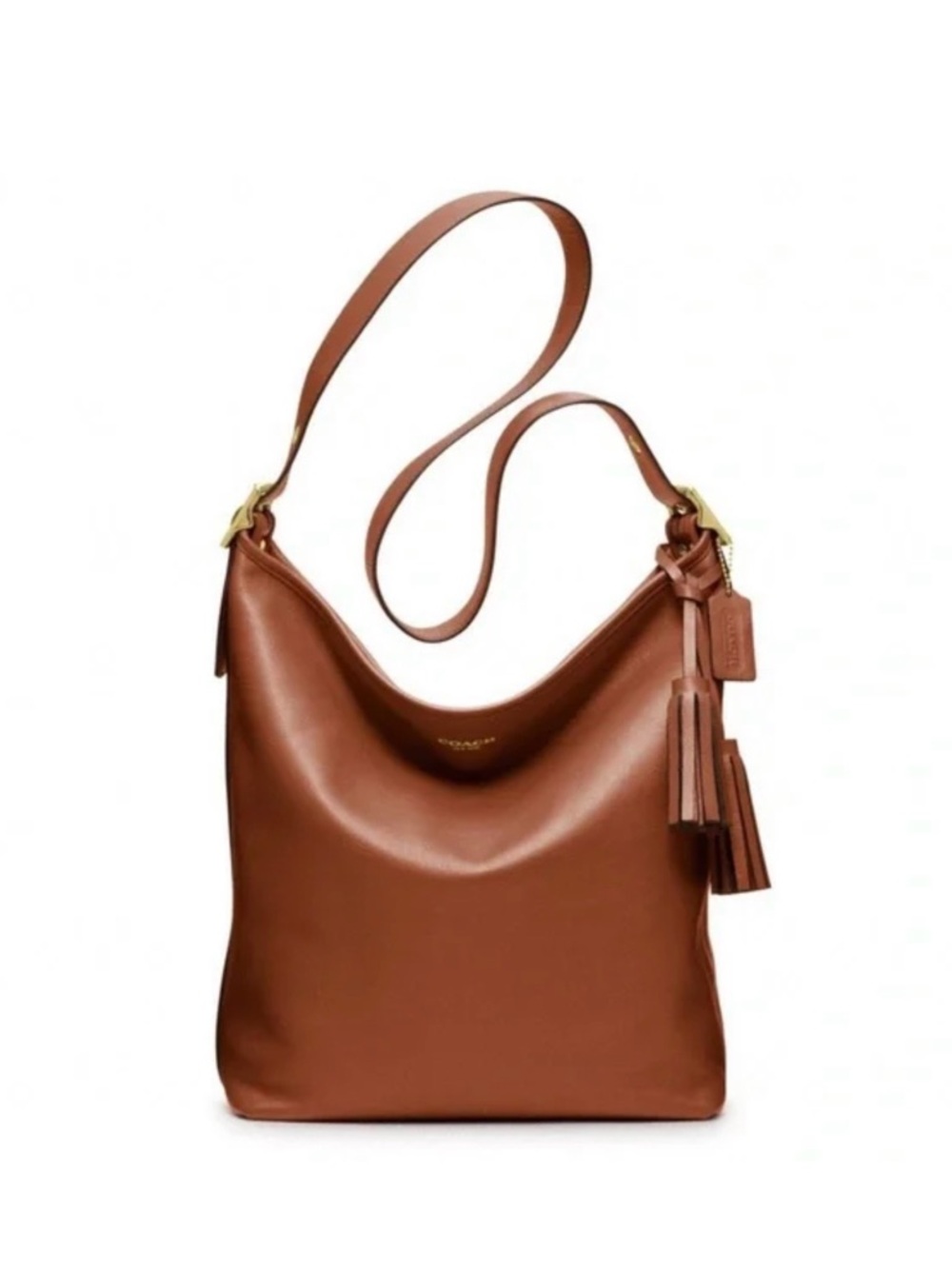 COACH 19889 Archive Collection Hobo bag.
Classic Leather in Cognac Brown